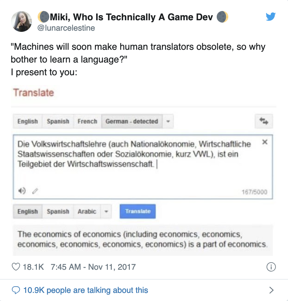Google Translate fail